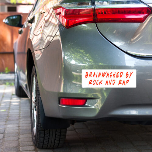 Raised Right white bumper sticker