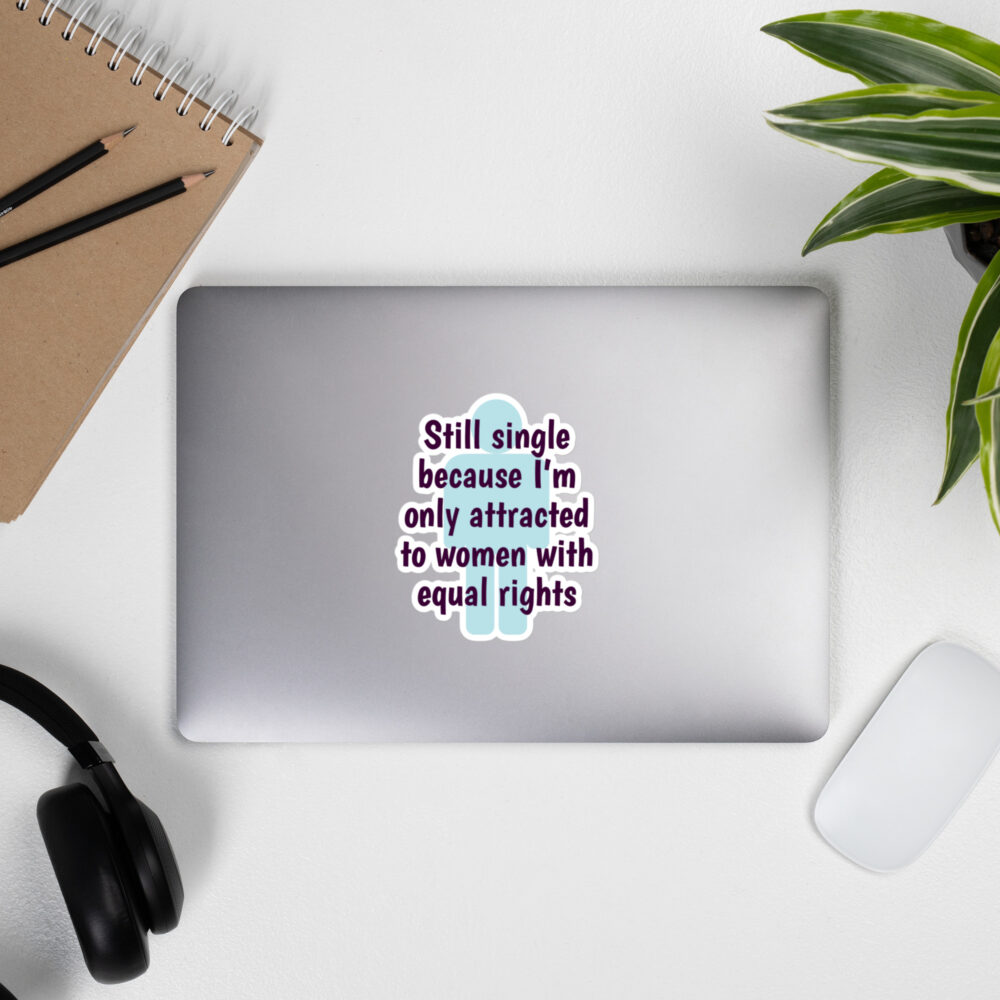 Die Alone white sticker